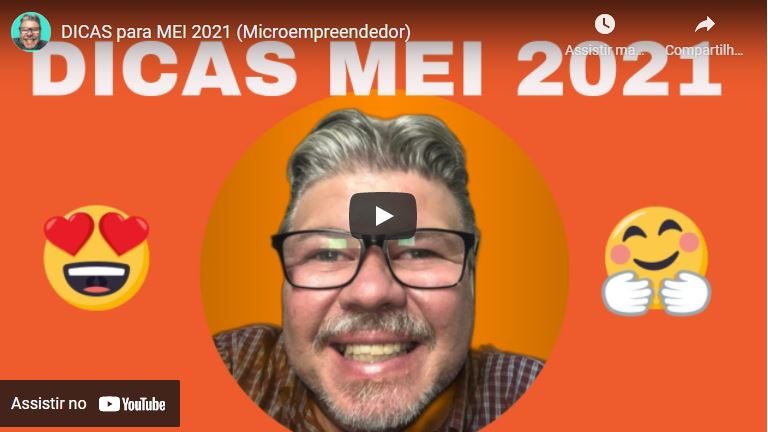 Como abrir MEI - Dicas 2021.
Micro empreendedor individual.Clique aqui para ver no YouTube.