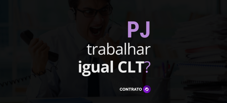 PJ pode trabalhar igual CLT? PJ pode trabalhar igual CLT? Como se fosse CLT? Existe isso?